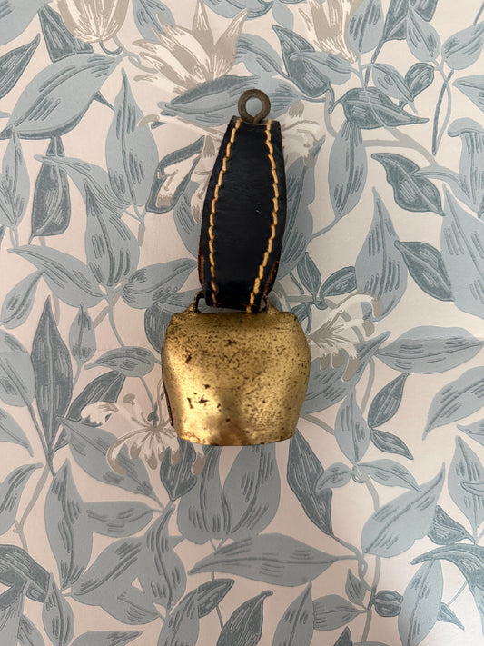 Swiss Brass and Leather Appenzell Cow Bell
