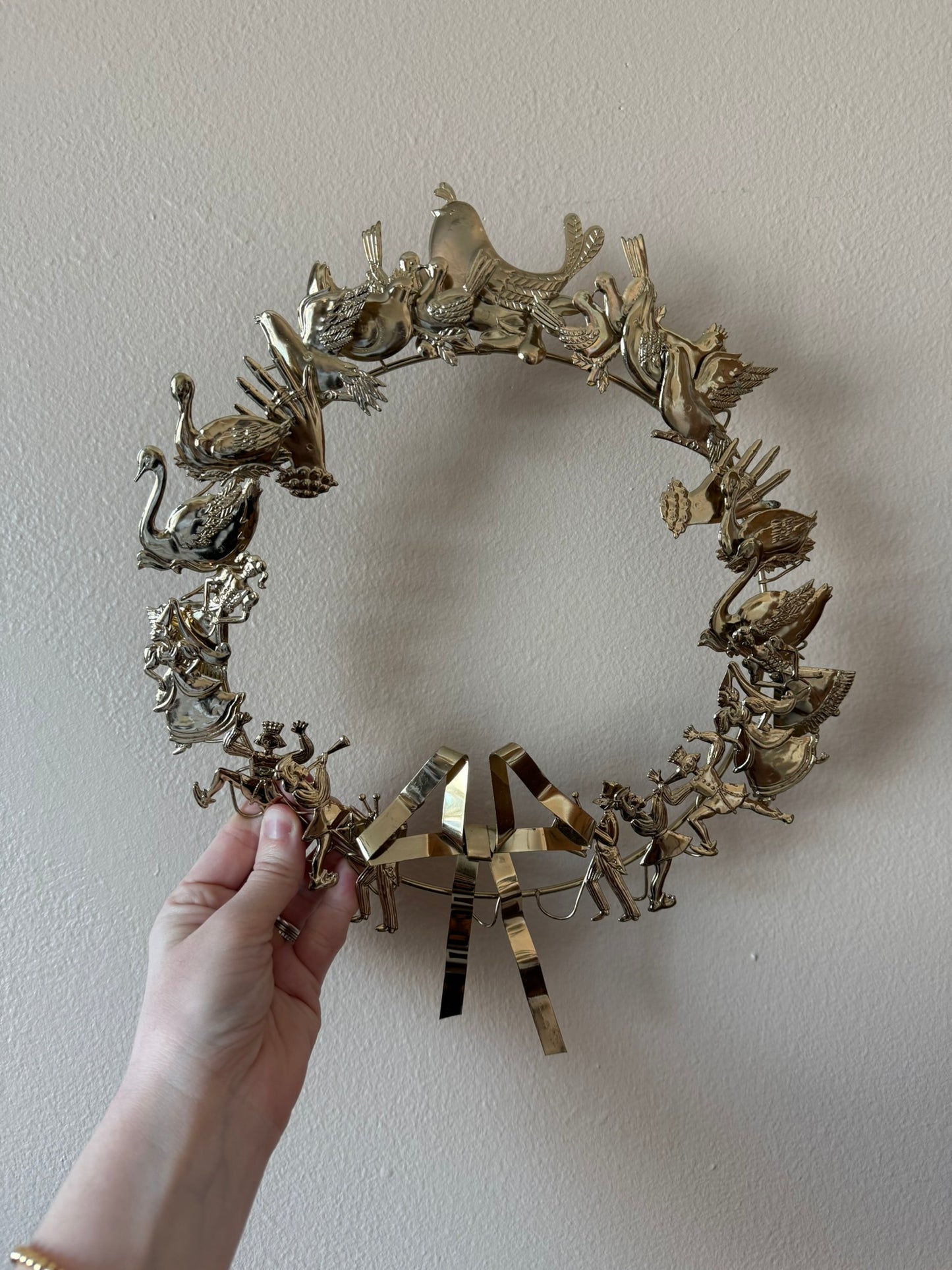 Dresden "12 Days of Christmas" Wreath