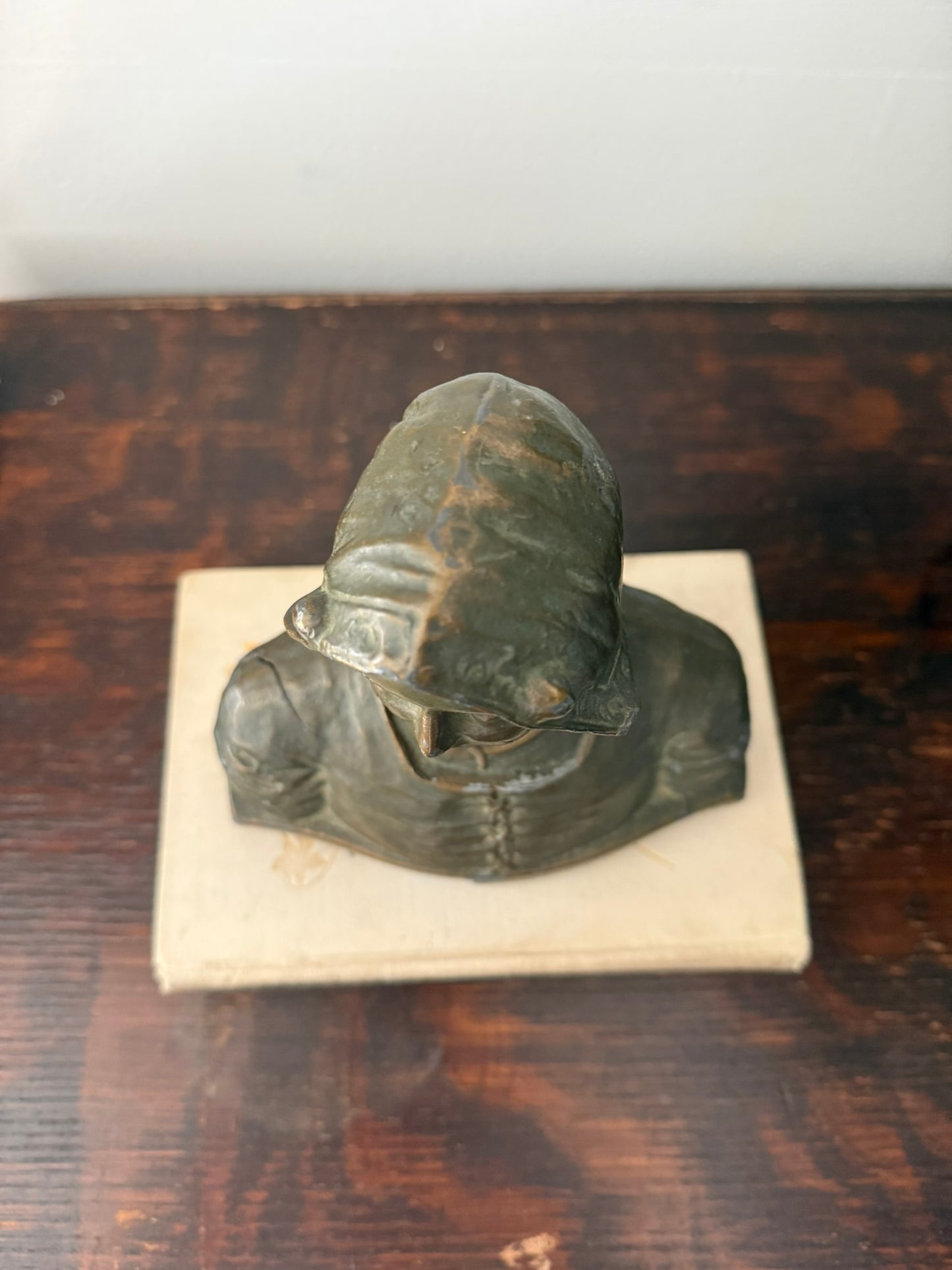 Cast Metal Beatrice Bust