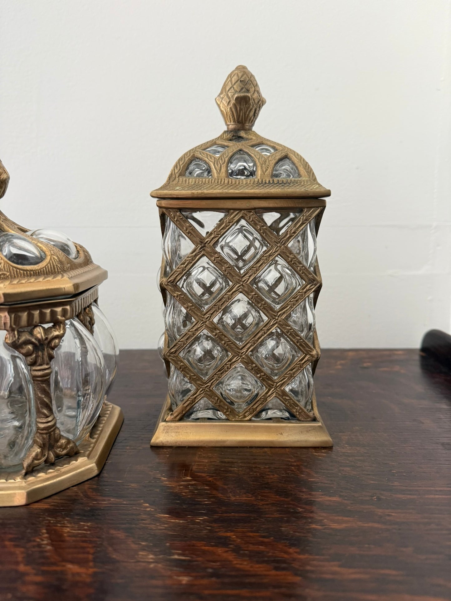 Bubble Glass Canisters