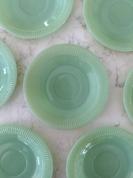 Jadeite Saucer