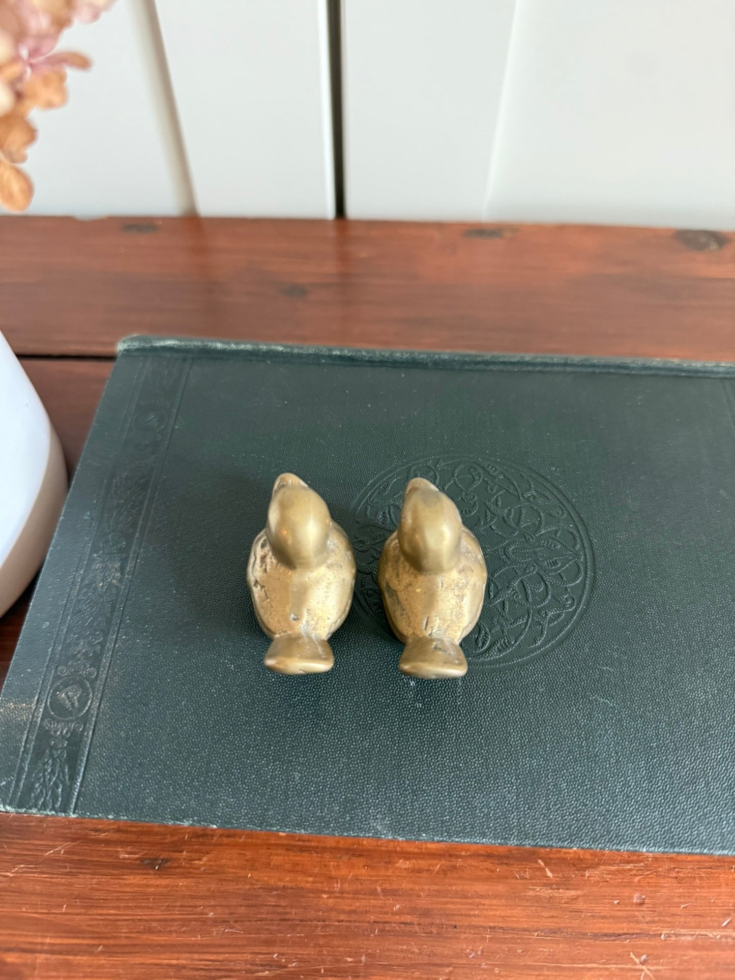 Pair of Brass Birds