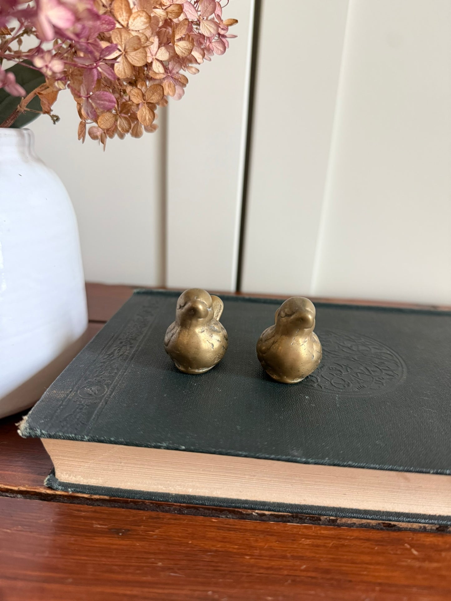 Pair of Brass Birds