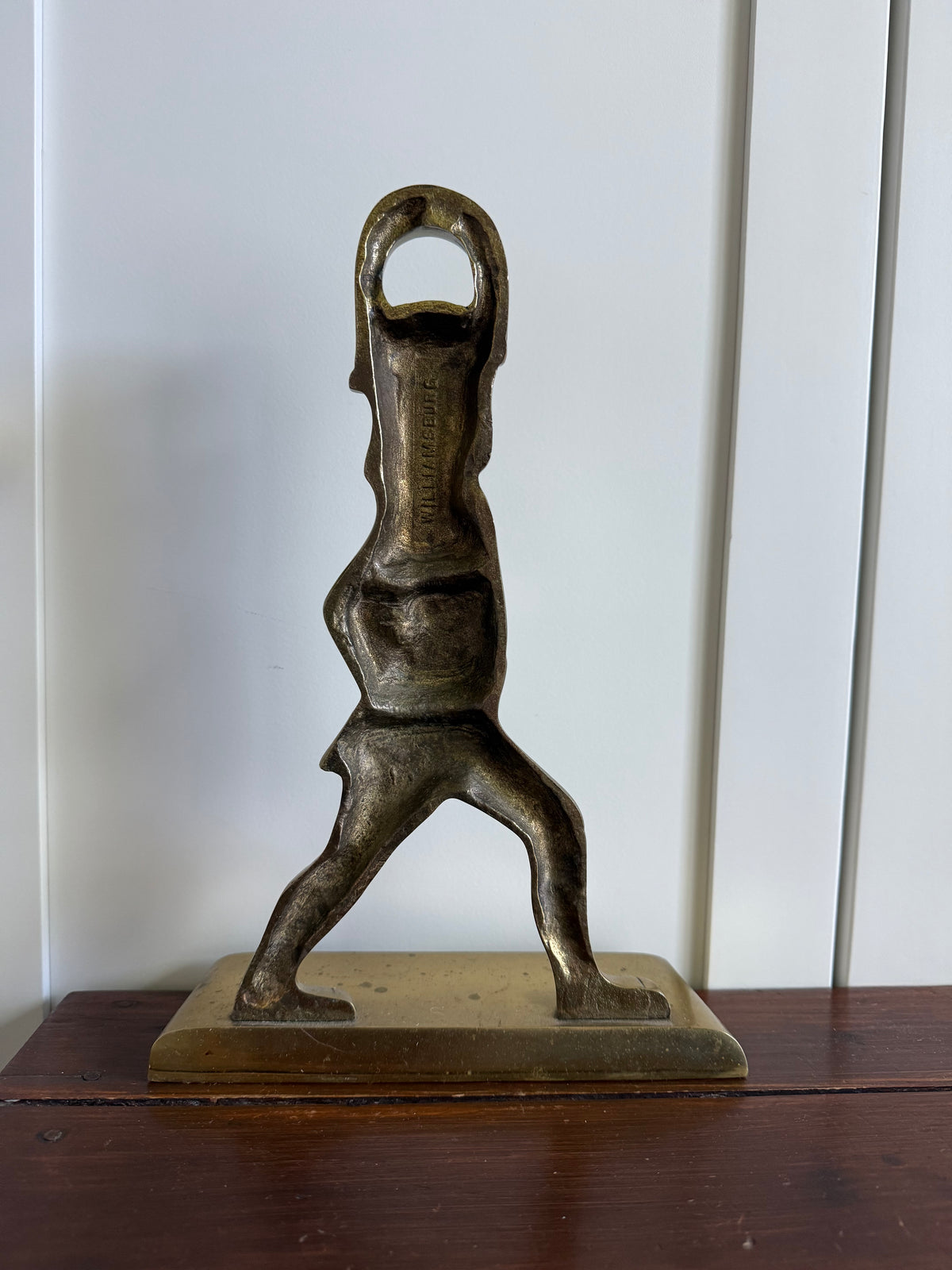 Virginia Metalcrafters Brass Colonial Man Doorstop