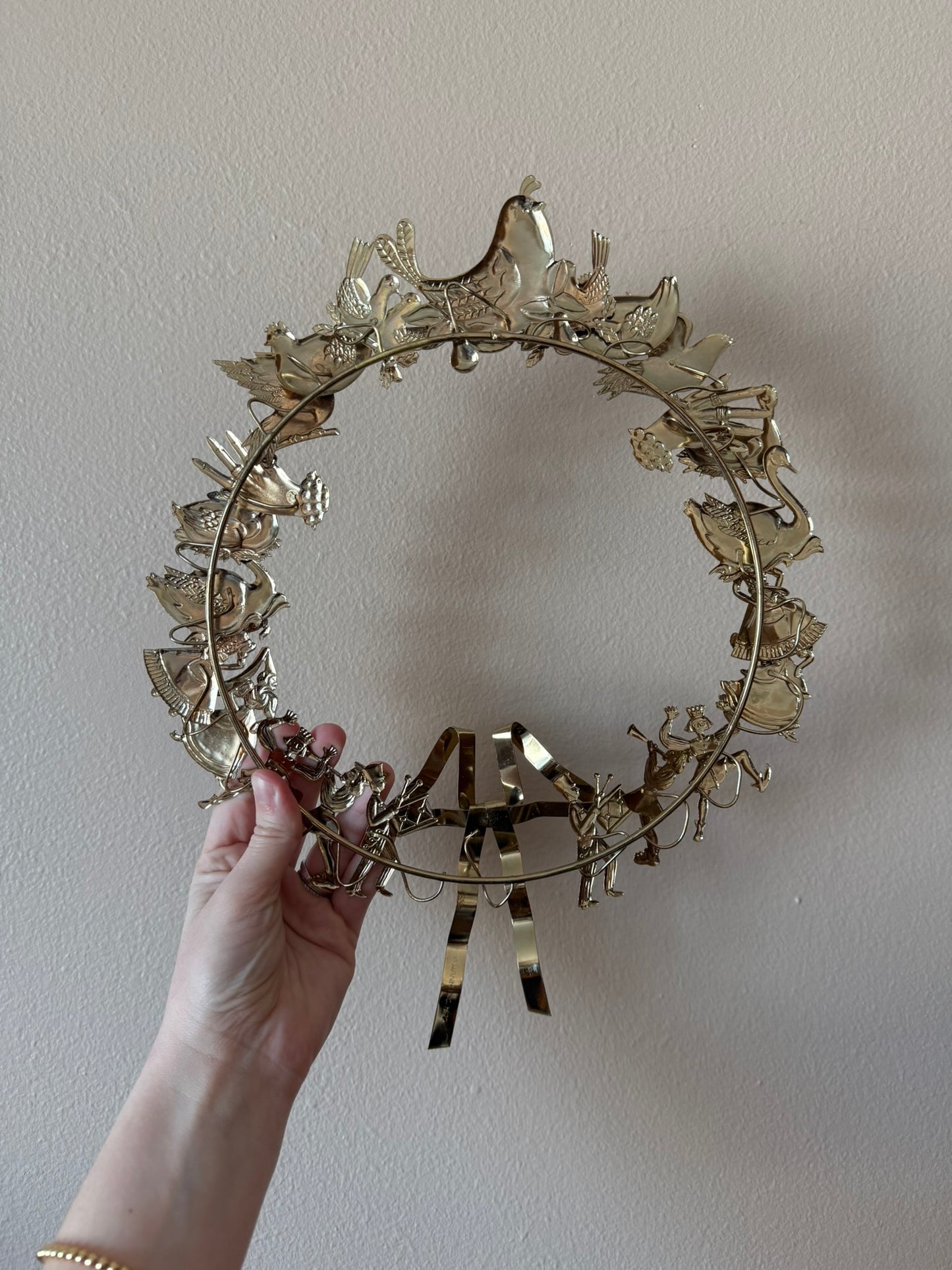 Dresden "12 Days of Christmas" Wreath