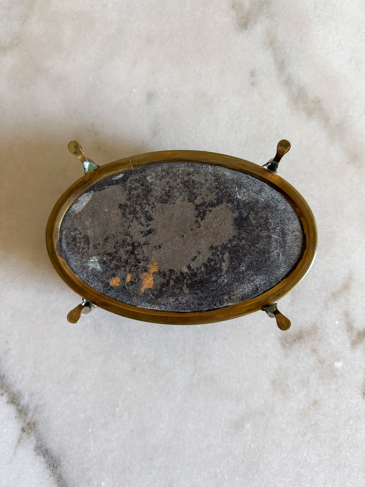 Faux Tortoiseshell Jewelry Casket