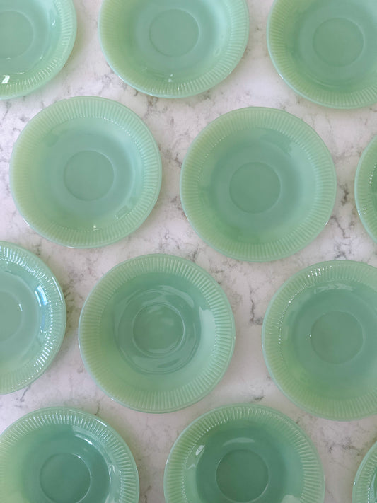 Jadeite Saucer