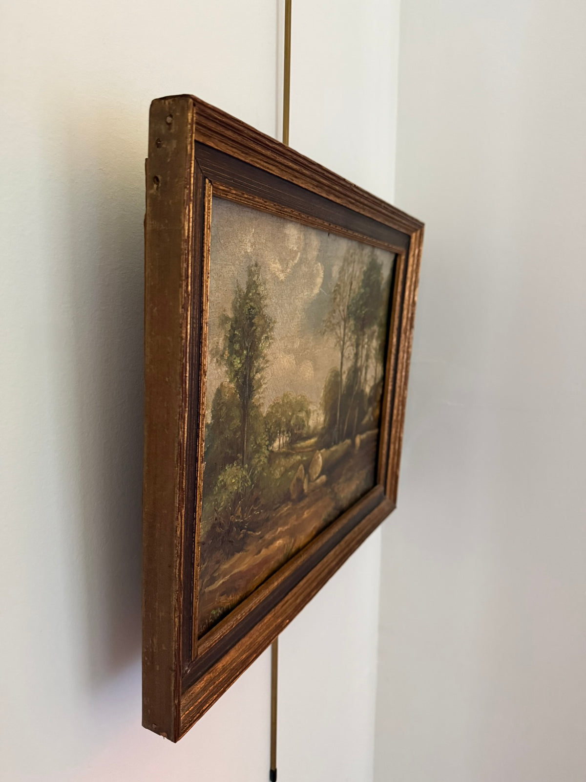 Framed Antique Landscape Painting