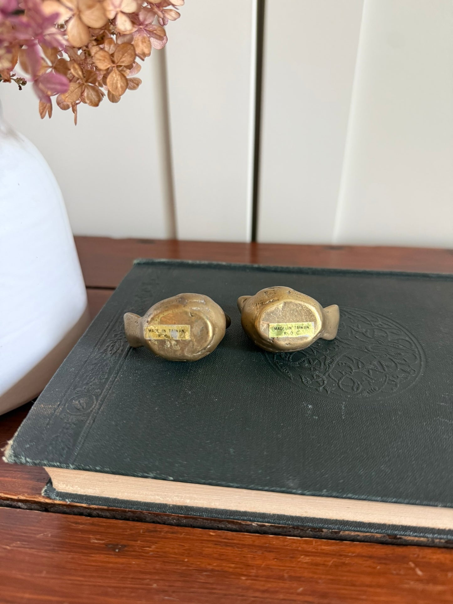 Pair of Brass Birds