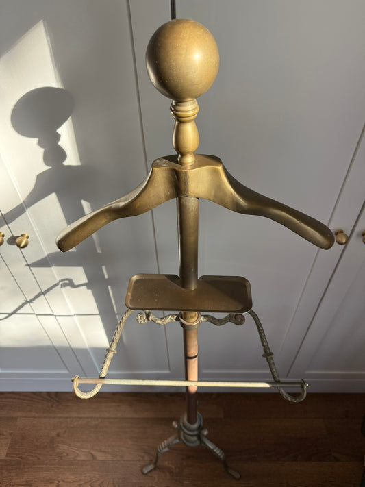 Brass Gentleman's Valet Stand