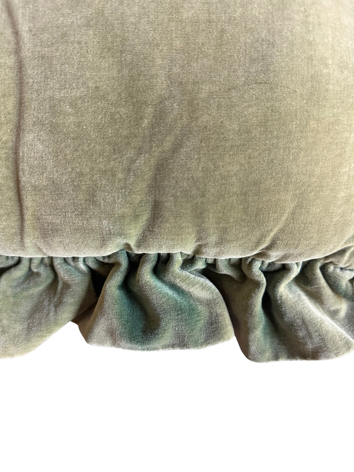 Green Velvet Pillow