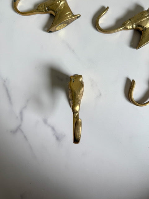 Brass Horse Wall Hook