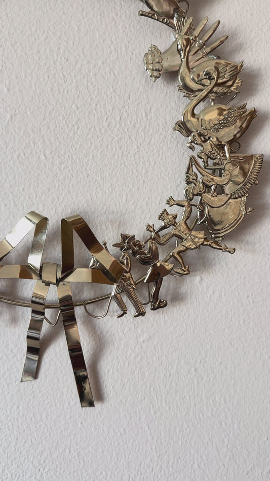 Dresden "12 Days of Christmas" Wreath